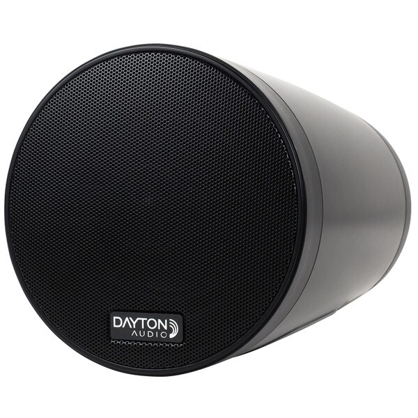 Main product image for Dayton Audio 4" Compact Pendant/Landscape Speaker 70V/100V/8 Ohm Black WP40XTB 310-090